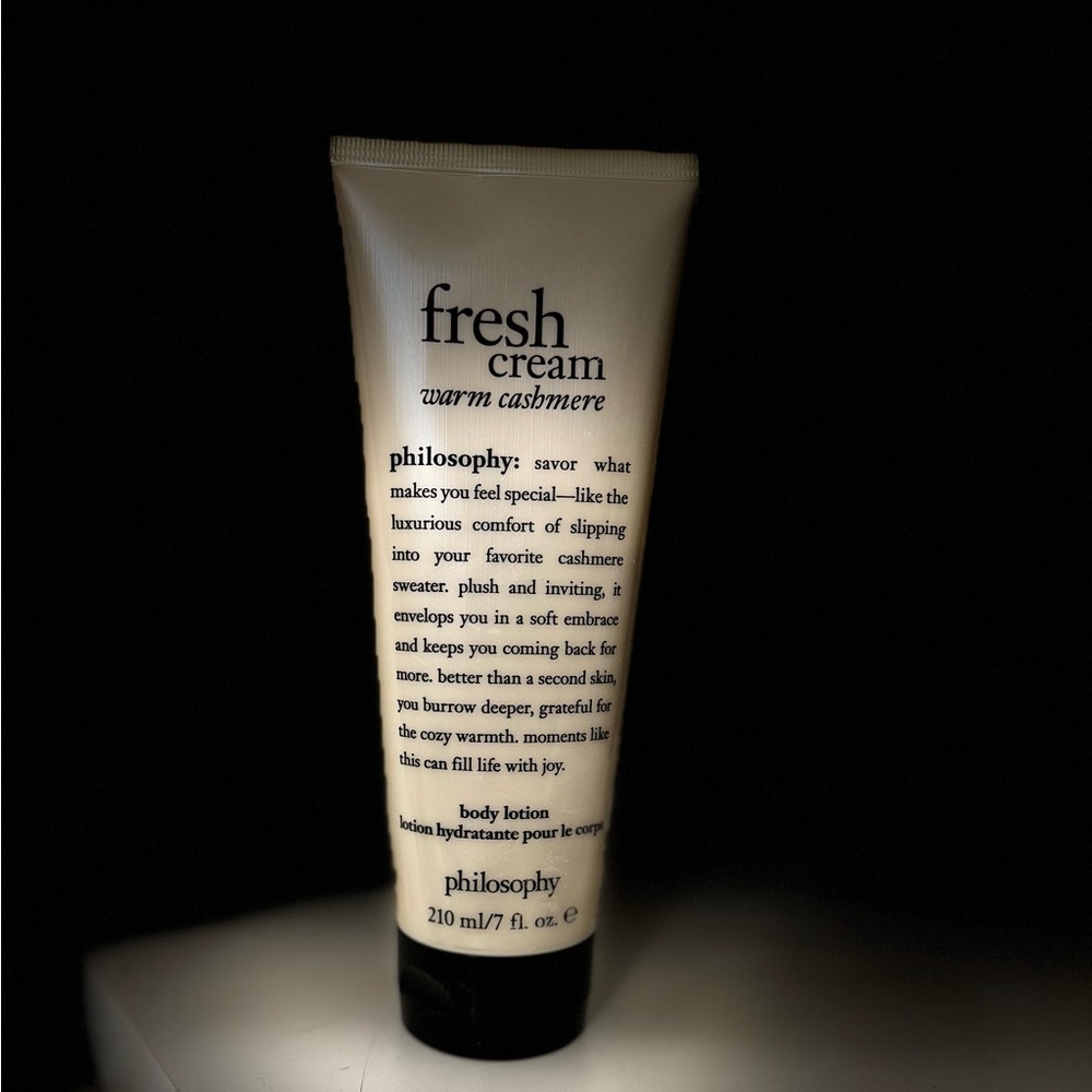 Philosophy Fresh Cream hand/body lotion-Warm Cashmere.